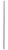 Iron Baluster Plain Bar Satin Black PLA44-SB