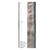 House of Forgings - 3.2.1 Wentworth Plain Hammered Bar - Satin Clear - Solid