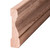 House of Forgings - C8 - 2-1/2" - Colonial Casing - Red Oak - Solid