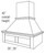 JSI Craftsman Amesbury Mist Recessed Kitchen Cabinet VRS3642-AMR
