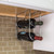 Hardware Resources - Polished Chrome Under Cabinet Wine Bottle Rack - Polished Chrome - WBH-PC-R