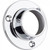 Hardware Resources - Closed Closet Bracket for 1-5/16" Rod. - Polished Chrome - M7360-CH