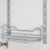 Hardware Resources - Door Mount Tray 6" x 3" x 11". - Polished Chrome - DMT6-PC-R
