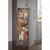 Hardware Resources - 15"  Chrome Wire Pantry Pullout with Swingout Feature with Heavy Duty Soft-close Slides. - CPSO1574SC