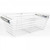 Hardware Resources - Closet Pullout Basket 14"D x 23"W x 11"H. - Chrome - POB1-142311CH