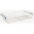 Hardware Resources - Closet Pullout Basket 14"D x 23"W x 6"H. - Satin Nickel - POB1-14236SN