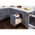 Hardware Resources - Preassembled 35 Quart Single Pullout Waste Container System. - Baltic Birch - CDM-WBMS35B