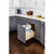 Hardware Resources - Preassembled 50 Quart Single Pullout Waste Container System. - Baltic Birch - CDM-WBMS50G