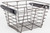 Hardware Resources - Dark Bronze Closet Pullout Basket 14"D x 17"W x 11"H - POB1-141711ORB