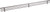 Hardware Resources - Dark Bronze 23" Shoe Fence for Shelving - SF23-ORB