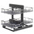 Hardware Resources - STORAGE WITH STYLE® 18" Polished Chrome Blind Corner Organizer - SWS-BCS18PC