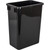 Hardware Resources - Box of 4 Black 35 Quart Plastic Waste Containers - CAN-35-4