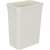 Hardware Resources - Box of 4 White 35 Quart Plastic Waste Containers - CAN-35W-4