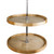 Hardware Resources - 24" Round Two-Shelf Wood Lazy Susan Set - LSR224-SET