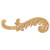 Hardware Resources - APL-05-L-MP - Left Curved Applique - Hard Maple