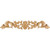 Hardware Resources - ONL-09-20RW - Hand Carved Acanthus & Egg Onlay - Rubberwood