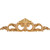 Hardware Resources - PONL-02-20RW - Acanthus Pressed Onlay - Rubberwood