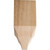 Hardware Resources - MCB-1-RW - Moulding Cornice Block In-Line Transition - Rubberwood