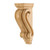 Hardware Resources - CORC-PALD - Petite Traditional Alder Corbel - Alder