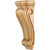 Hardware Resources - CORN-4ALD - Smooth Profile Corbel - Alder