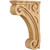 Hardware Resources - COR4-2ALD - Open Space Fluted Corbel - Alder