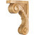 Hardware Resources - CORS-CH - Carved Cherry Bar Bracket Corbel - Cherry