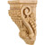 Hardware Resources - CORAA-1CH - Small Grape Cherry Corbel - Cherry