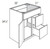 JSI Craftsman Amesbury Mist Recessed Bath Cabinet V3021D-L-AMR