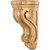 Hardware Resources - CORQ-2CH - Rounded Traditional Cherry Corbel - Cherry