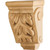Hardware Resources - CORMJ-MP - Mini Hard Maple Corbel with Acanthus Detail - Hard Maple