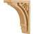 Hardware Resources - COR5-1MP - Art Deco Corbel - Hard Maple