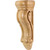 Hardware Resources - CORQ-4MP - Smooth Profile Rounded Traditional Corbel - Hard Maple
