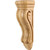 Hardware Resources - CORQ-5MP - Smooth Profile Rounded Traditional Corbel - Hard Maple