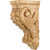 Hardware Resources - CORBB-2MP - Medium Acanthus Hard Maple Corbel - Hard Maple