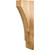 Hardware Resources - CORZ-3RW - Transitional Corbel - Rubberwood