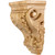 Hardware Resources - CORB-4RW - Wide Acanthus Corbel - Rubberwood