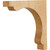 Hardware Resources - COR28-1MP - Transitional Corbel - Hard Maple