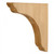 Hardware Resources - COR46-4-WB - Transitional White Birch Bar Bracket - White Birch