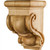Hardware Resources - CORF-5-RW - Traditional Bar Bracket Corbel - Rubberwood