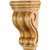 Hardware Resources - CORN-4.5-WB - Low Profile, Traditional White Birch Corbel - White Birch