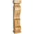 Hardware Resources - FCOR21-ALD - Scandinavian Romanesque Alder Fireplace / Mantel Corbel - Alder