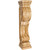 Hardware Resources - FCORB-MP - Acanthus Hard Maple Fireplace / Mantel Corbel - Hard Maple