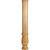 Hardware Resources - FP1-RW - Fireplace Column - Rubberwood