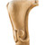 Hardware Resources - WL50MP - Carved Queen Anne Leg - Hard Maple