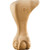 Hardware Resources - WL80MP - Ball & Claw Leg - Hard Maple