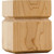 Hardware Resources - BF33RW - Shaker Style Bun Foot - Rubberwood