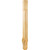 Hardware Resources - CL-2RW - Queen Anne Corner Leg - Rubberwood
