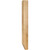 Hardware Resources - P32MP - Tapered Shaker Hard Maple Post (Island Leg) - Hard Maple