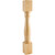 Hardware Resources - P1-5-36MP - Turned Hard Maple Post (Island Leg) - Hard Maple