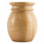 Hardware Resources - BF14-1-ALD - Tall Bun Foot with Bullnose Design and Cove Groove - Alder